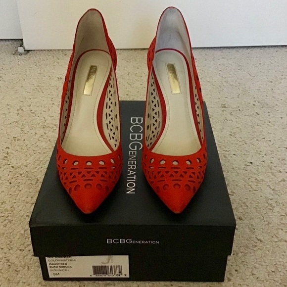 BCBG Shoes - BCBG Red Heels